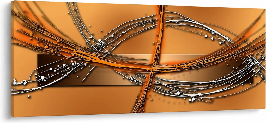 Absztrakt kép (120x50 cm)