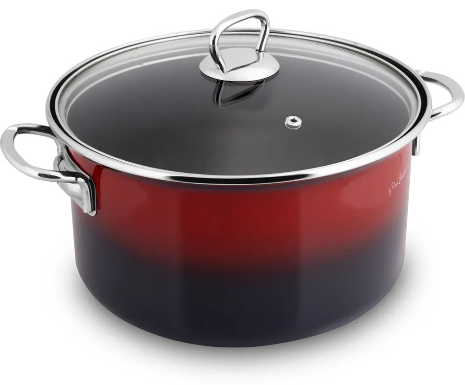 Lamart LT1182 Email zománcozott edény, 20 cm, 20 cm átmérőjű