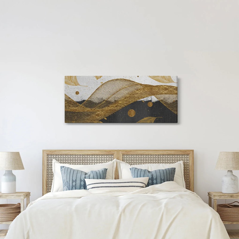 Kép - Arany toll (120x50 cm)