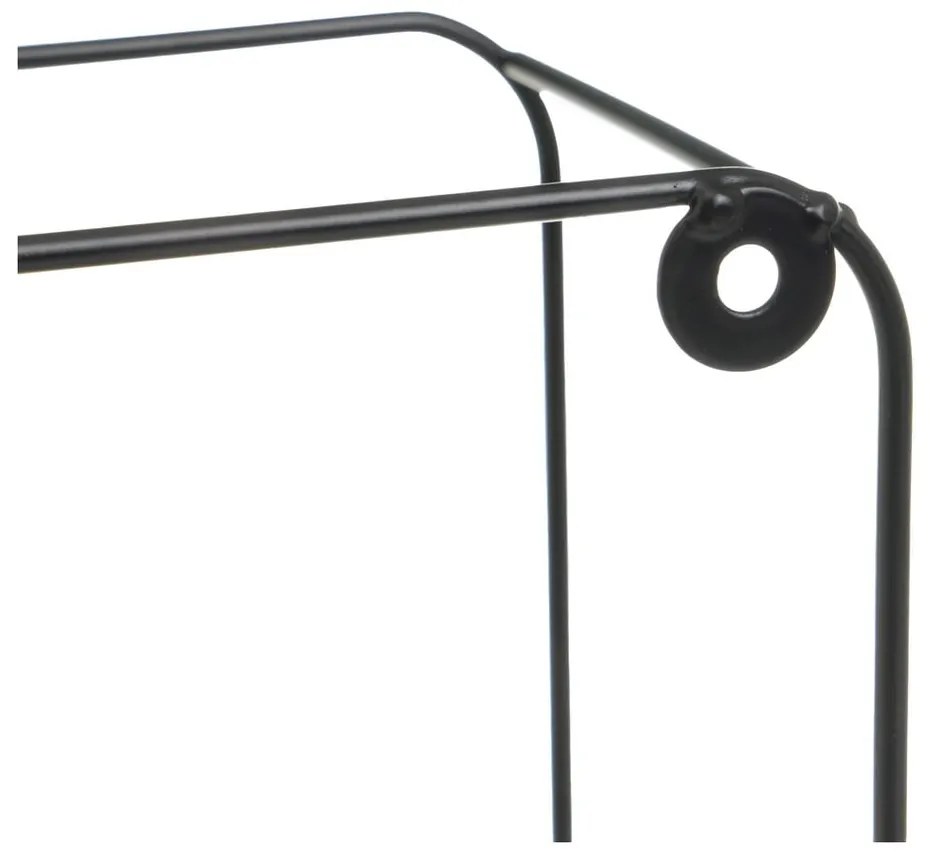 Fekete-natúr színű polc készlet 2 db-os 21 cm – Casa Selección