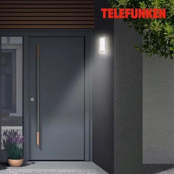 Telefunken 313904TF-LED Kültéri fali lámpa érzékelővel LED/16W/230V IP44
