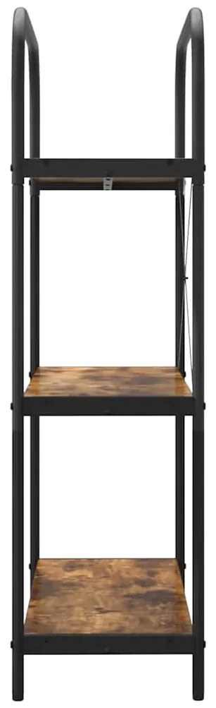 Könyvespolc Füstölt tölgy 80 x 30 x 109 cm Faanyag
