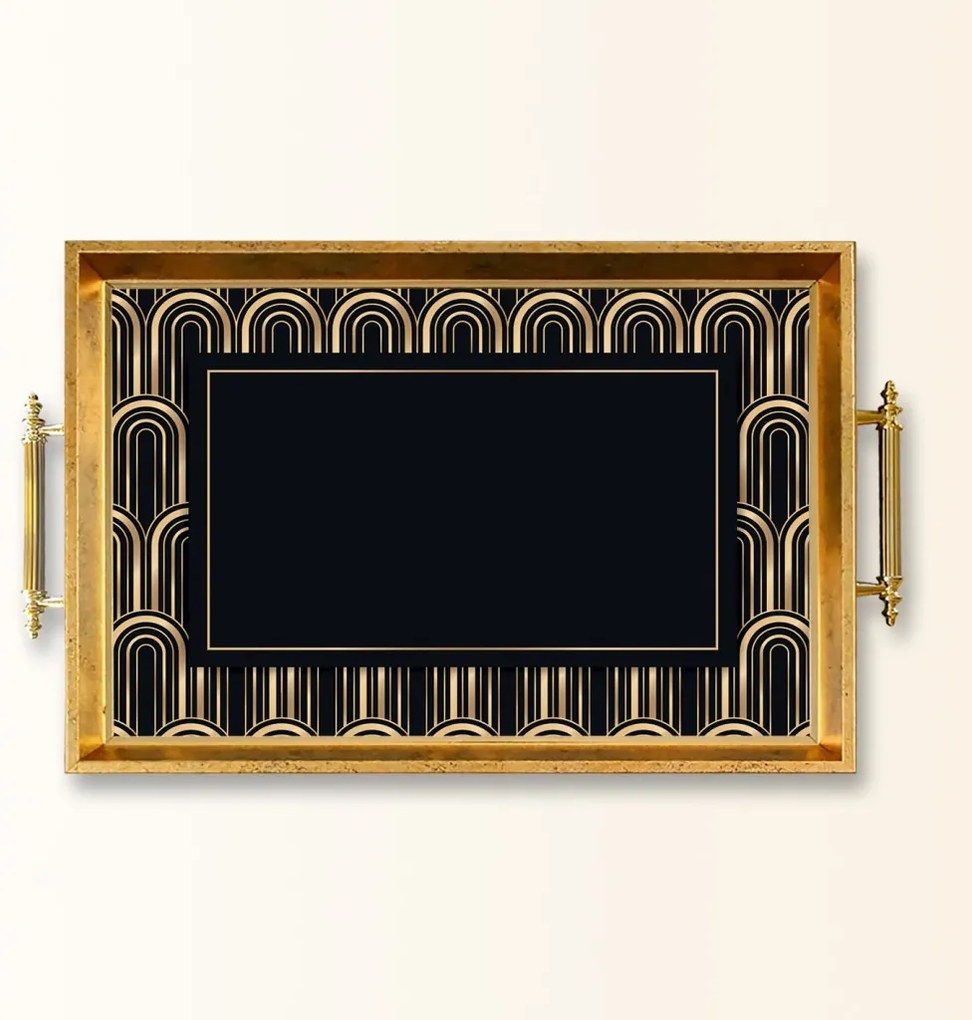 Üveg tálca, 38×24 cm – TPEA9913