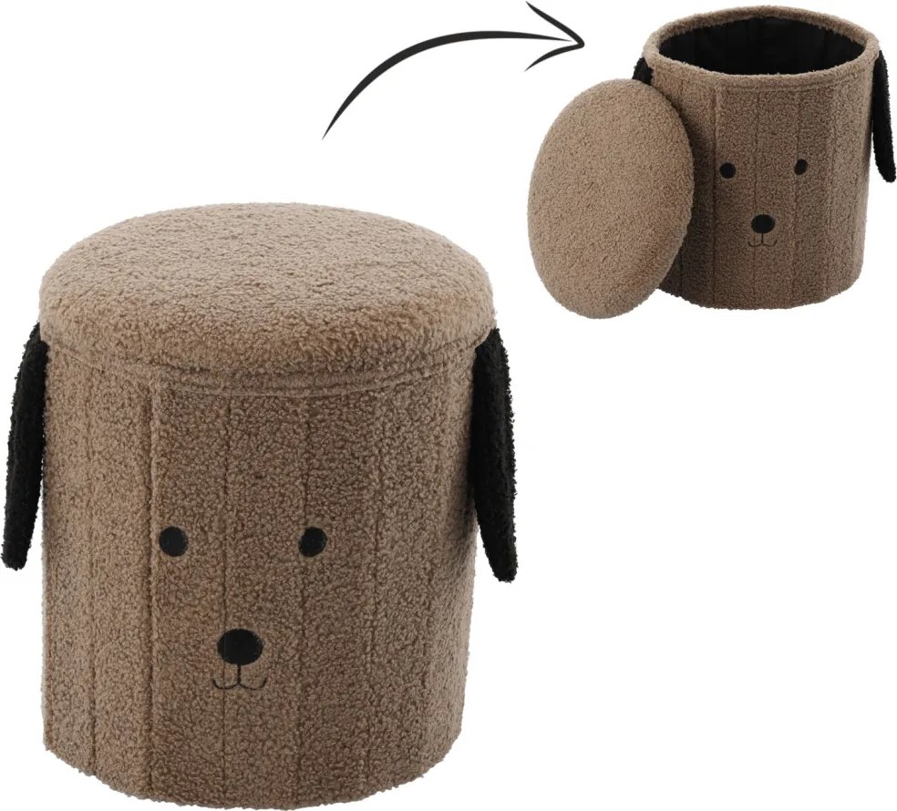 Csíkos tároló doboz 30 x 40 x 24 cm - l méret