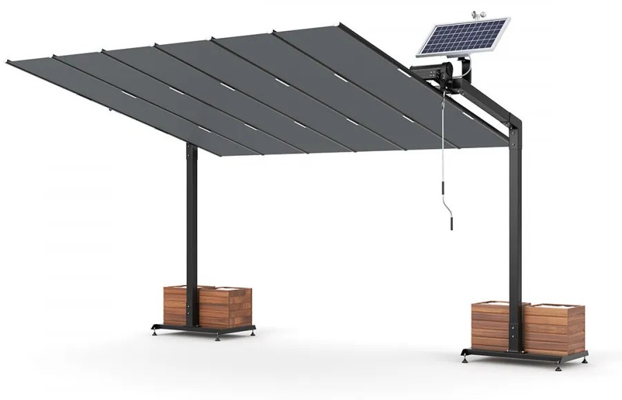 Cosmos oldalkaros napernyő 300 x 480 cm