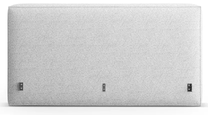 Világosszürke kárpitozott ágytámla 189x100 cm Olivia – Micadoni