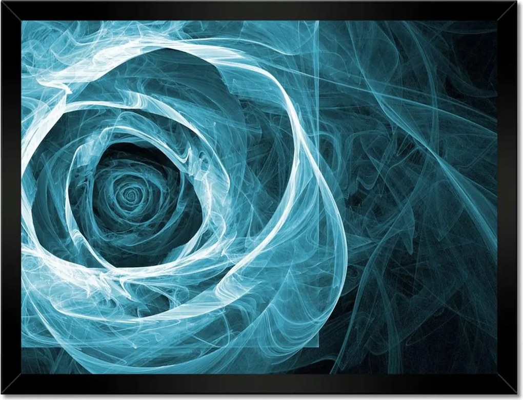 Poszterek keretben 40x30 Fagyasztott füstrózsa