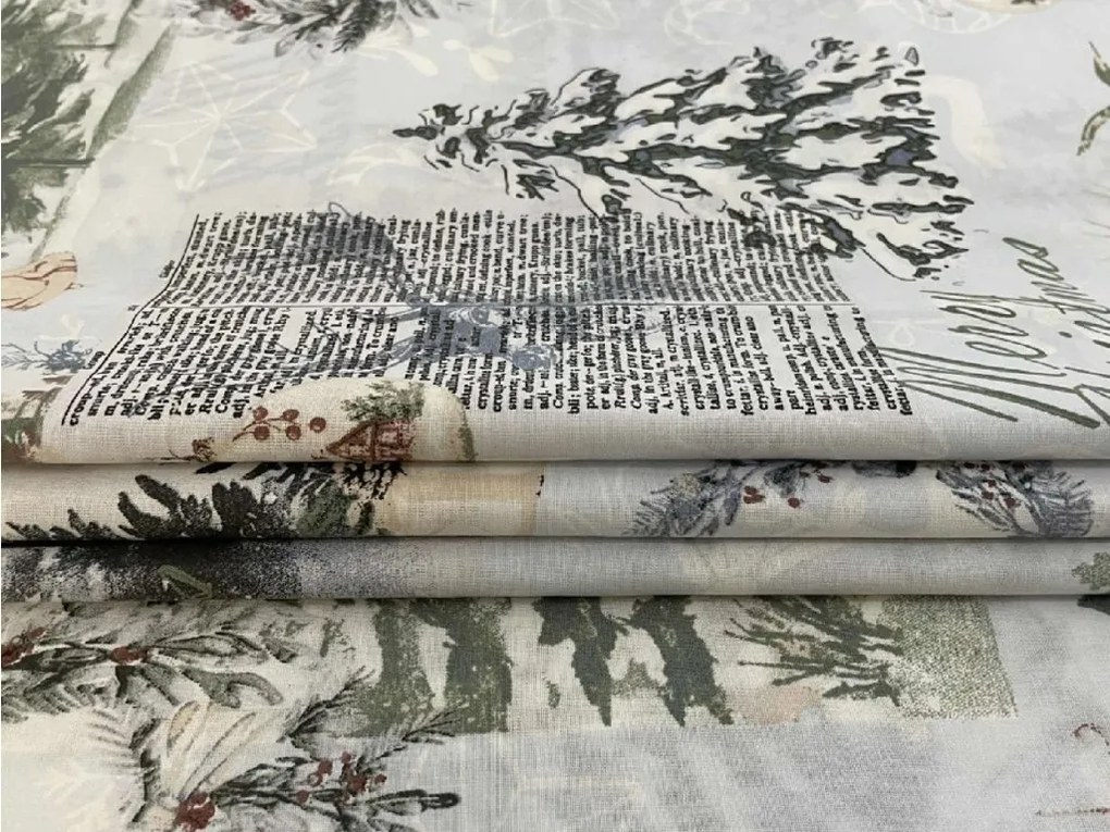 Pamut ágynemű WINTER WHISPER színes Ágyneműhuzat mérete: 70 x 90 cm | 140 x 200 cm