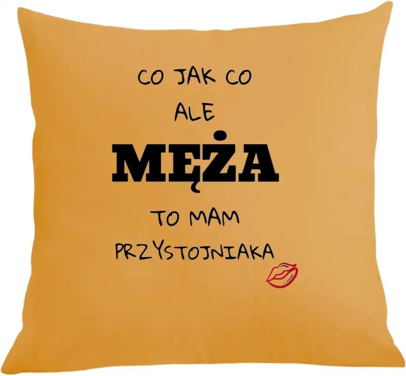 Párna párnahuzat Ajándék Férj Jóképű