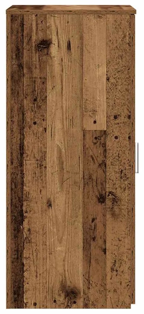 tároló szekrény antik fa 40x45x103,5 cm szerelt fa