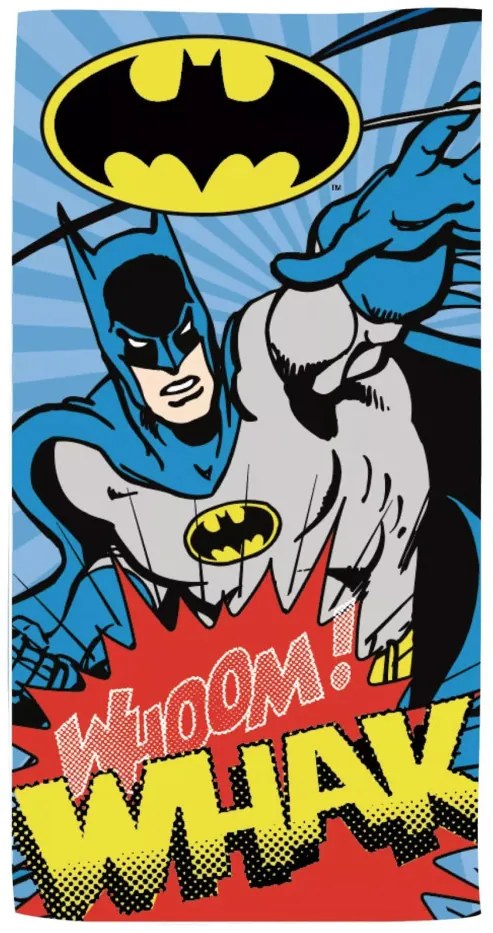 Batman Whoom fürdőlepedő, strand törölköző 70x140cm (Fast Dry)