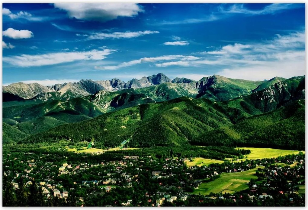 Poszterek 200x135 Tájkép Tátra Lengyel hegyek