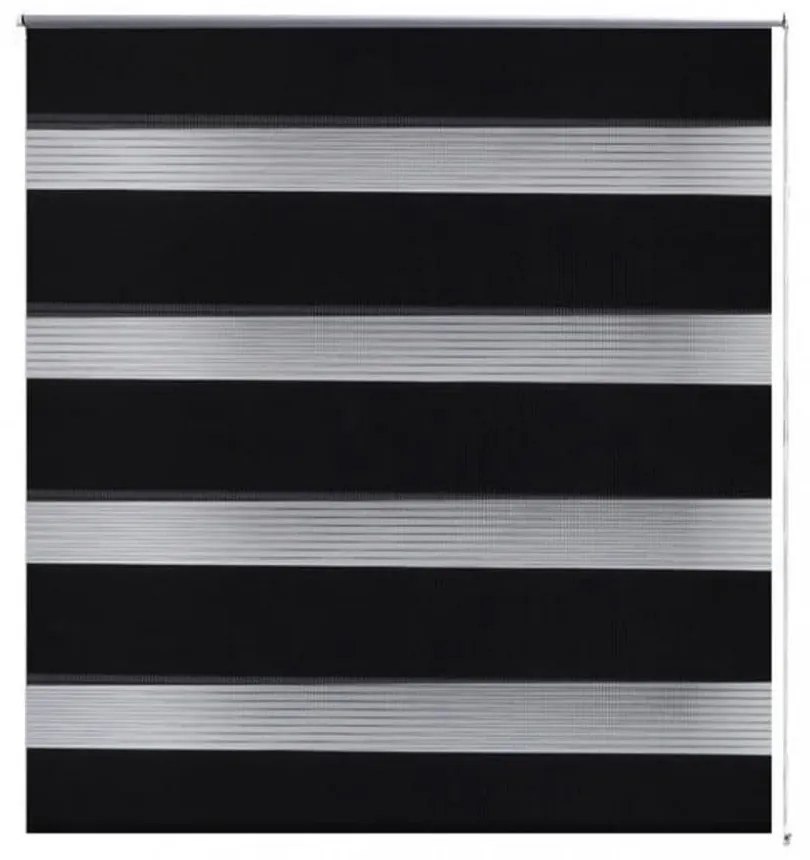 Zebra roló 70 x 120 cm-es Fekete