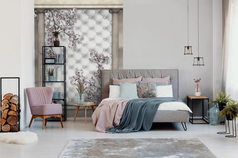 Virágok poszter, fotótapéta, Vlies (184x254 cm, álló)