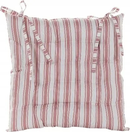 Kötött székpárna, rózsaszín