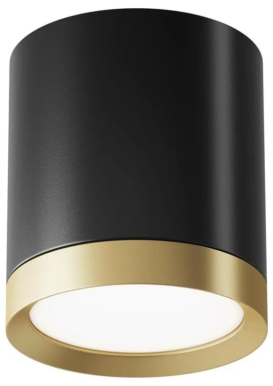 Maytoni C086CM-GX53-MRD-BG - Spotlámpa HOOP 1xGX53/15W/230V fekete/arany