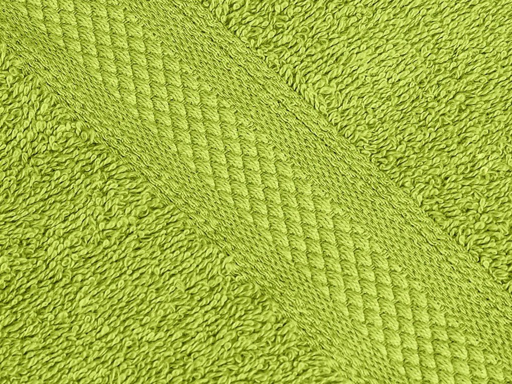 CLARYSSE ELEGANCE törölköző 60x110 cm zöld, 100% pamut