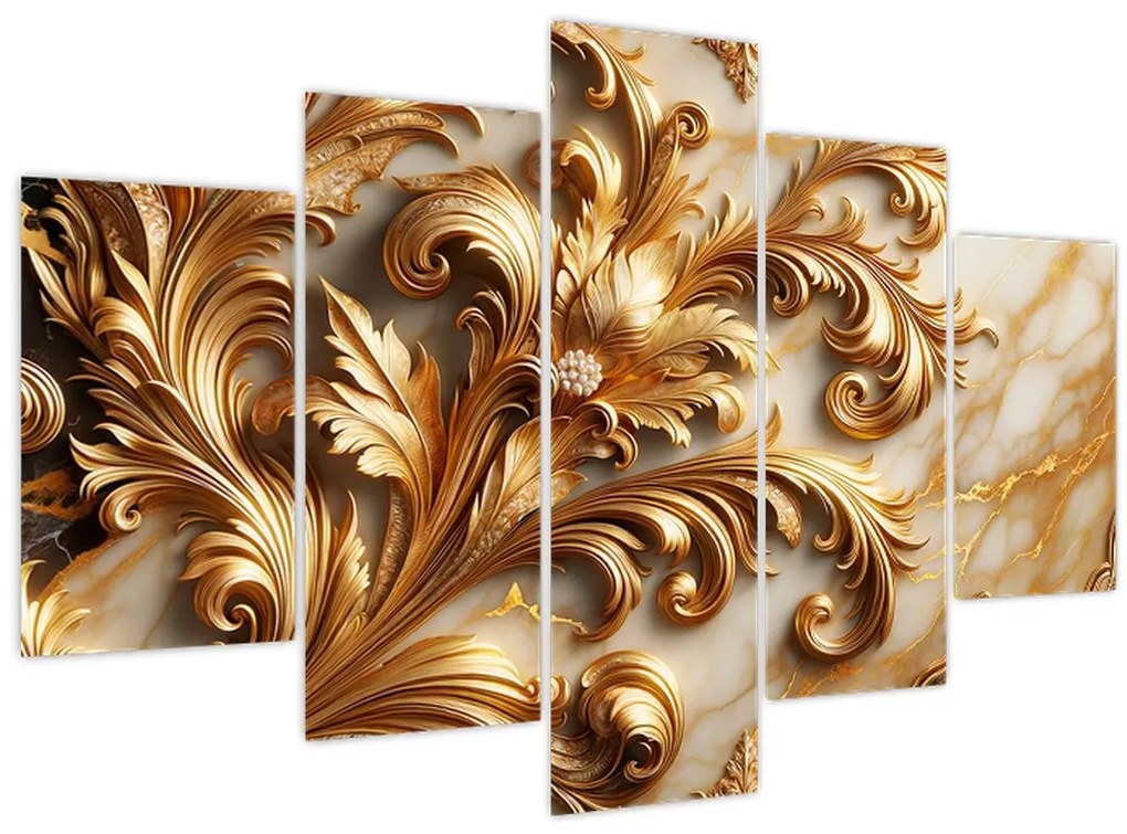 Kép - Márvány arannyal (150x105 cm)