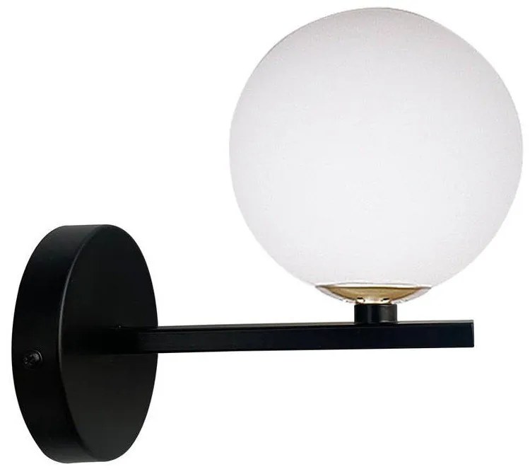 Fekete fali lámpa Kama – Candellux Lighting