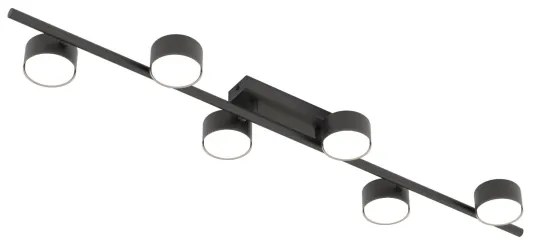 Mennyezeti lámpa BET 6xGX53/12W/230V fekete