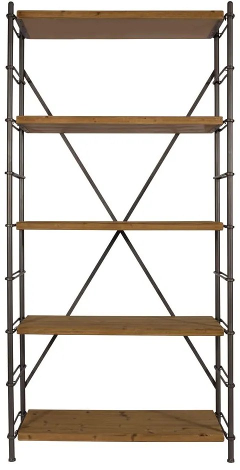 Iron könyvespolc, magasság 2 m - Dutchbone