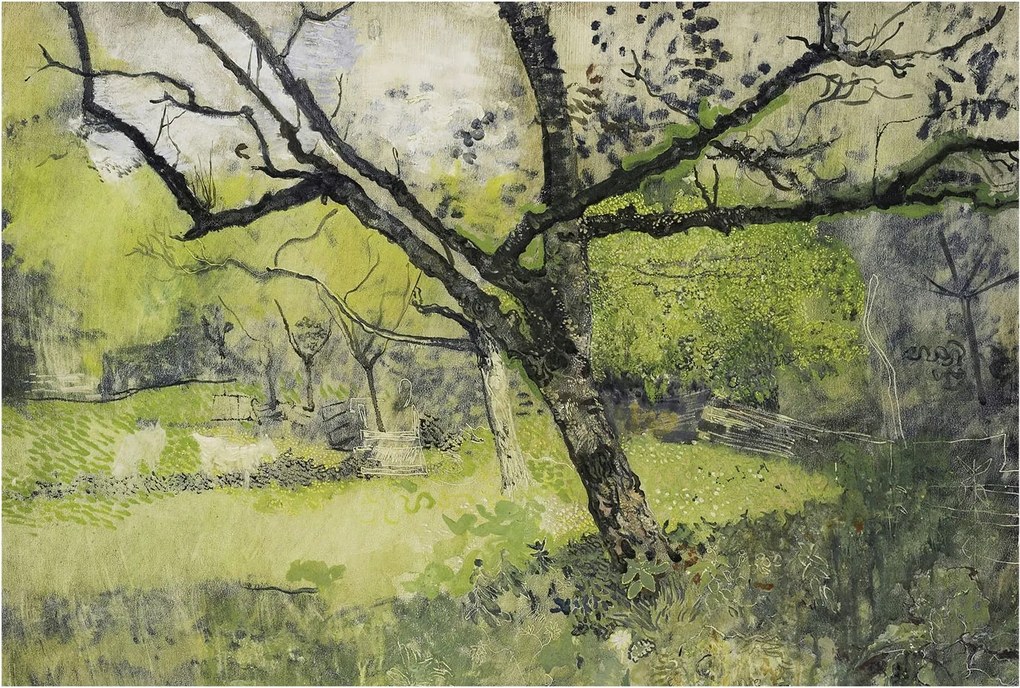 Fotótapéta Flizelin Dekoratív Hálószoba Tavaszi park 104x70 Ragasztó