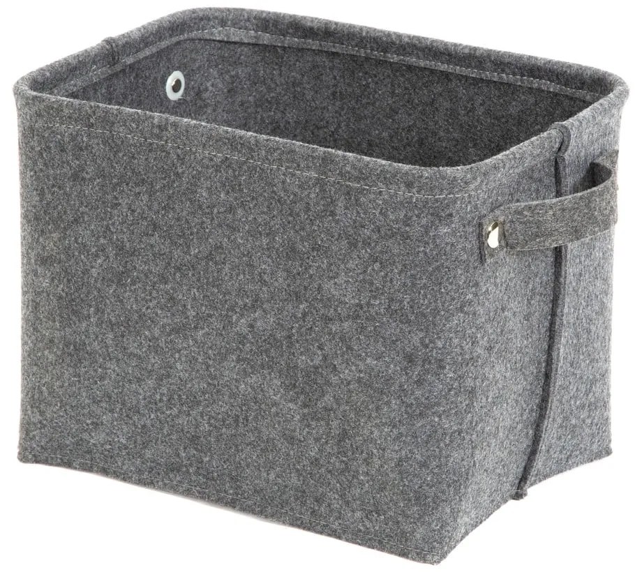 Felt Basket szürke nemez tárolókosár, 29 x 24 cm - Compactor