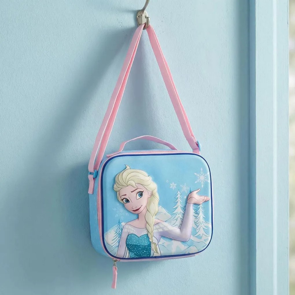Disney Jégvarázs Mountains 3D thermo uzsonnás táska 24 cm