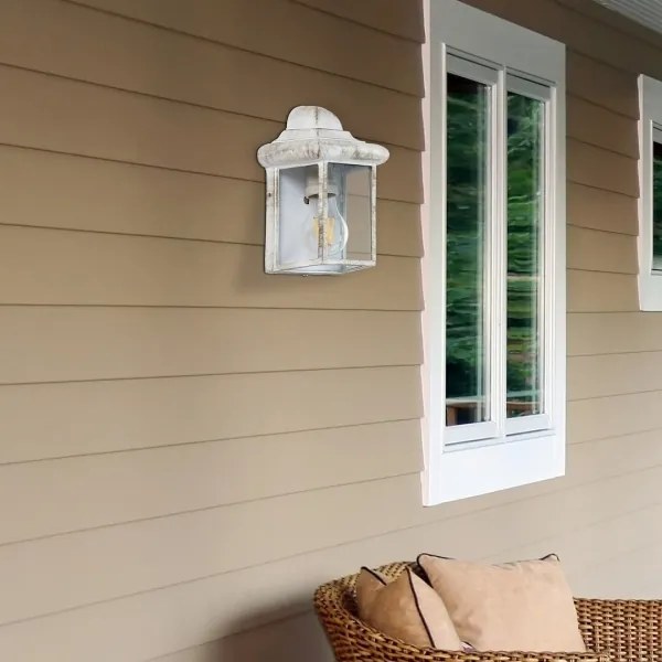 Rabalux 8753 - Kültéri fali lámpa NORVICH 1xE27/60W/230V IP43 fehér