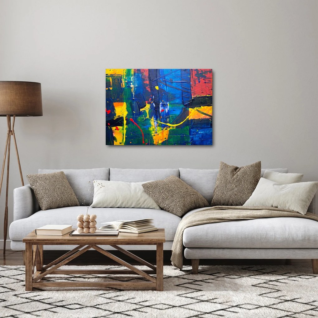 Kép - Absztrakció (70x50 cm)