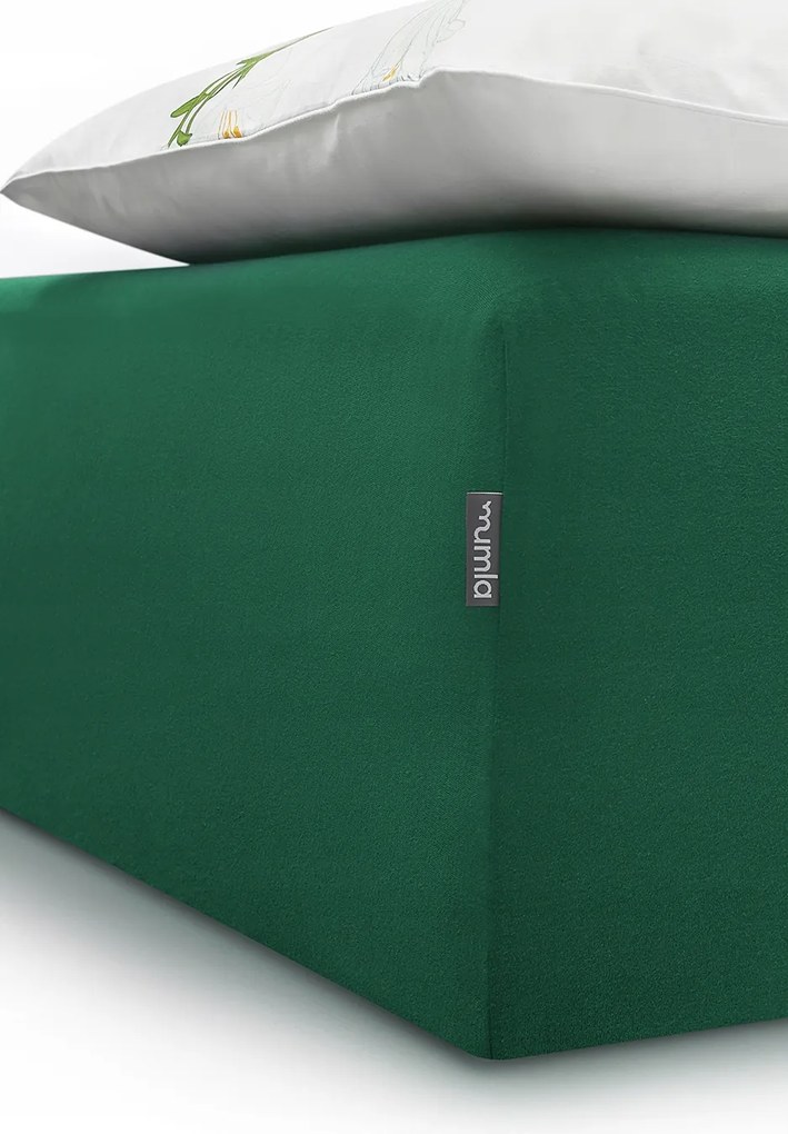 Palackos pamut lepedő 180x200 cm gumis Mumla