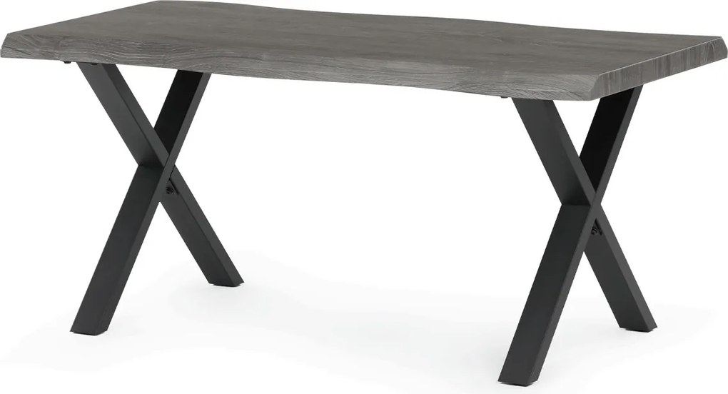 CT-F4312 GREY szürke MDF dohányzóasztal 60 × 120 cm