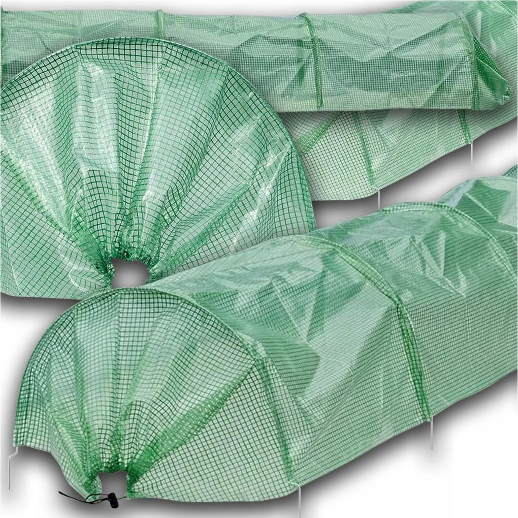 Kerti Fólia Alagút Mini Üvegház Növénytermesztéshez 300 x 45 x 30 cm