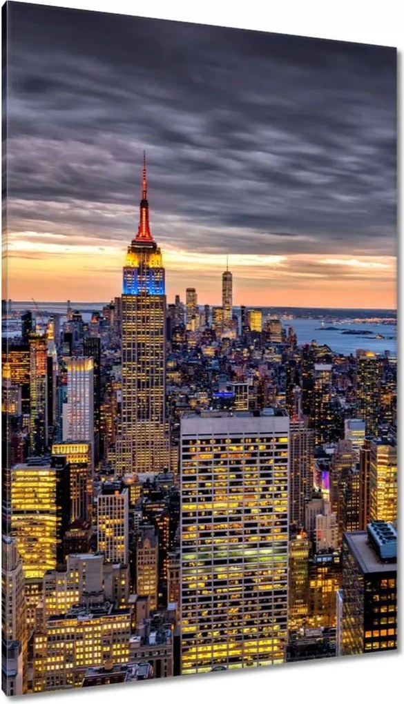 Vászonkép 80x120 New York felülnézet