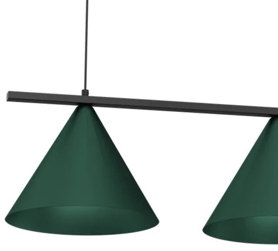 Kábeles csillár CAPITAL 3xGX53/15W/230V zöld