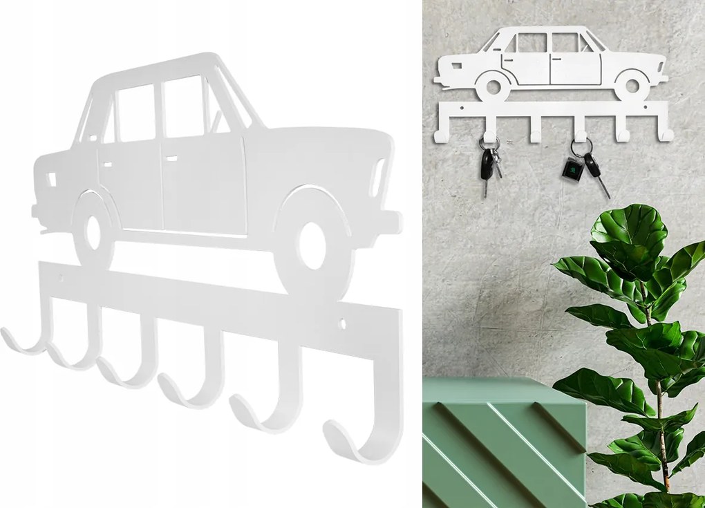 Ruhatartó akasztó kulcstartó Nagy Fiat 125