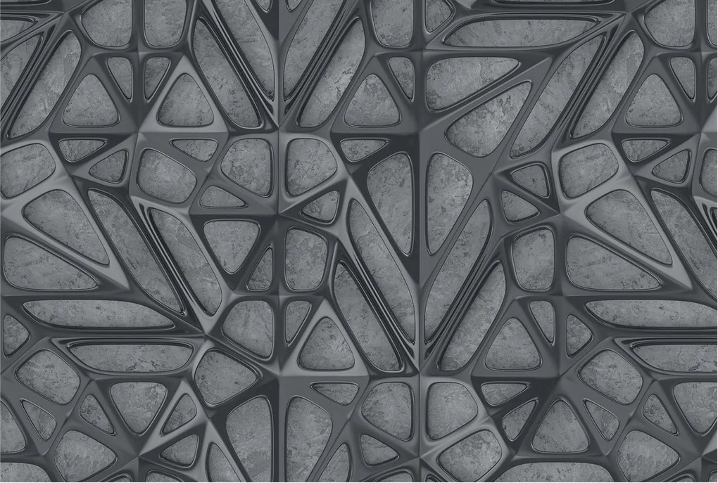 Design fotótapéta Flizelin falra Geometrikus minták 104x70 Ragasztó