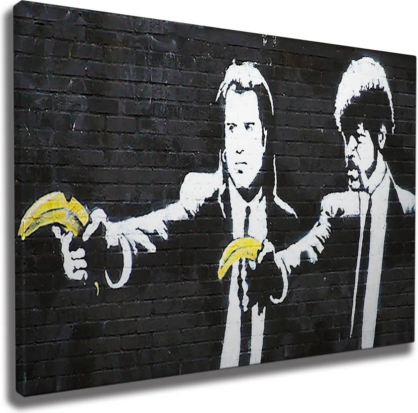 WY65 Banksy vászonkép, 50 x 70 cm