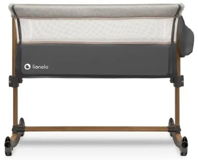Lionelo - Bölcső 3in1 LEONIE szürke/fekete