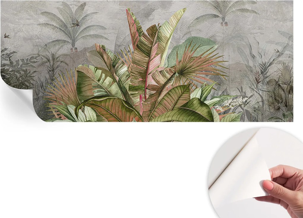 Öntapadós fotótapéta Divatos Egzotikus dzsungel 250x104 cm