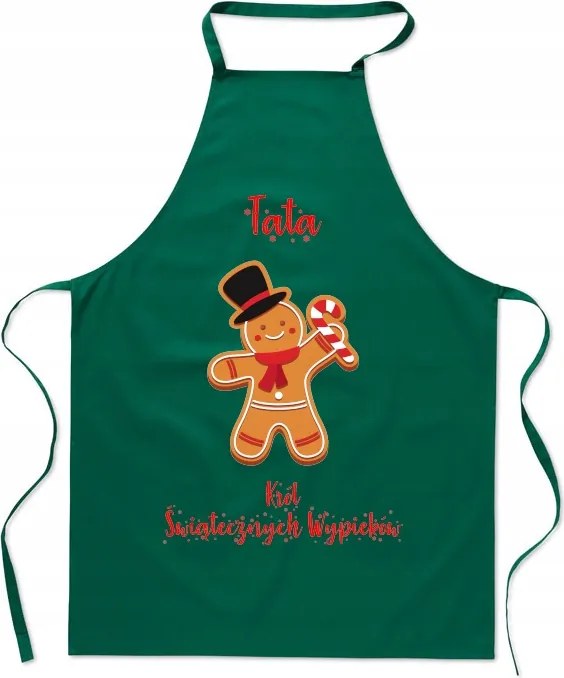 Karácsonyi konyhai kötény Apa a karácsonyi sütemények királya