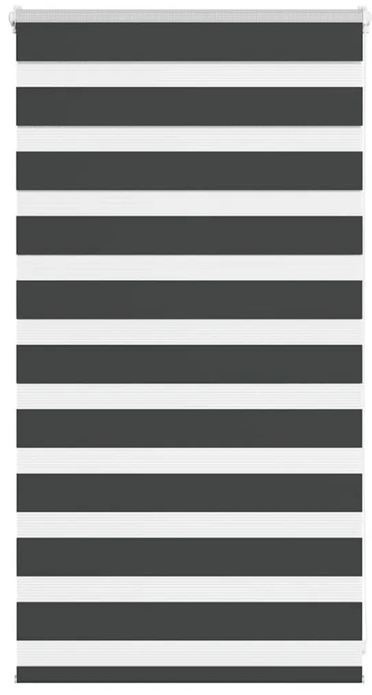 zebrafüggönnyel fekete szövetszélesség 85,9 cm poliészter