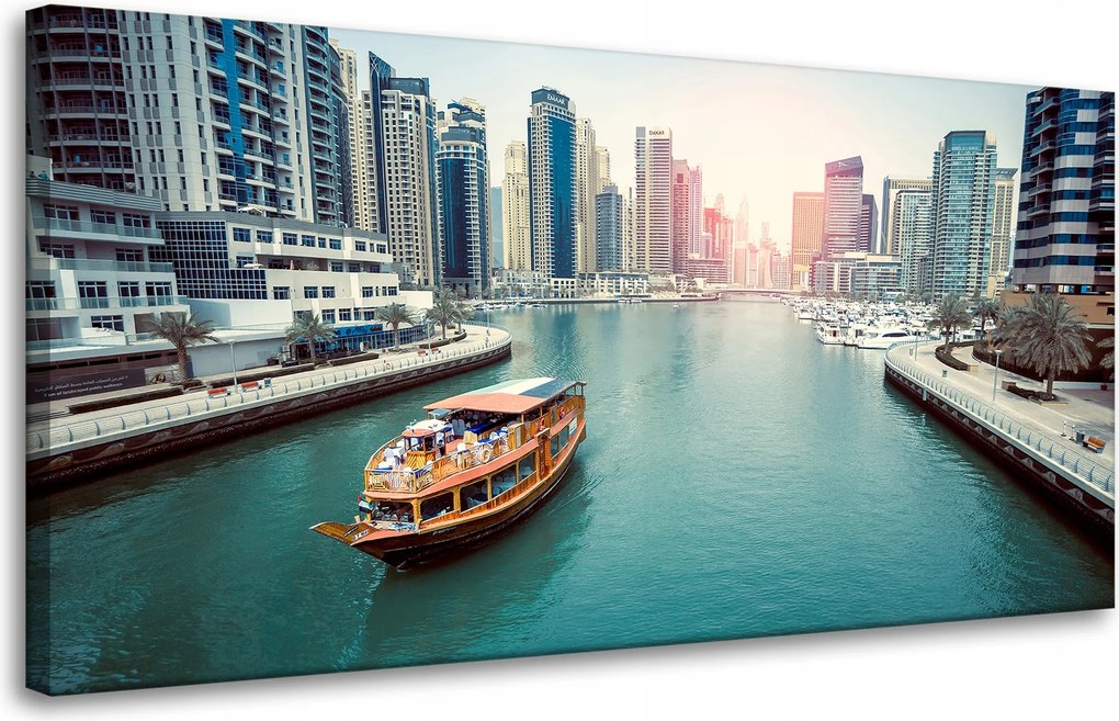 Skytower építészet vászonkép 80X40 cm