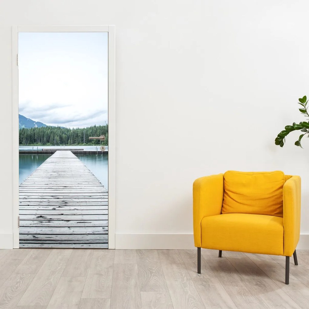 Fotótapéta ajtóra - A mólóból kinézve (95x205cm)