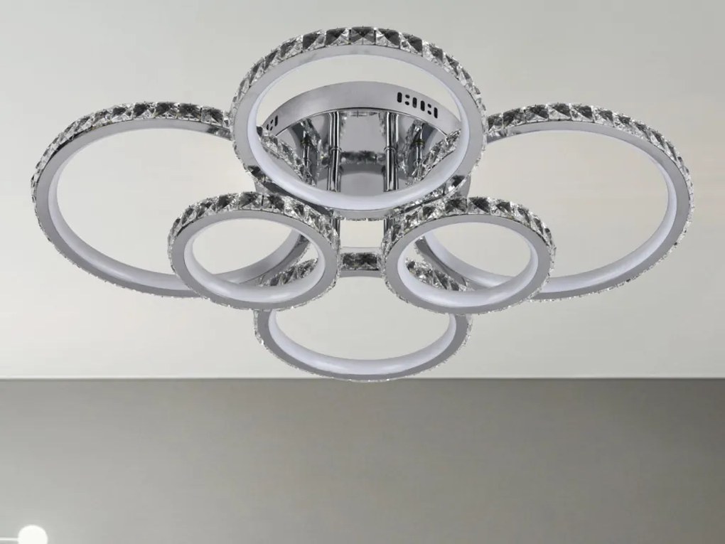 NEDES J2301-CH Modern LED Mennyezeti Lámpa IP20