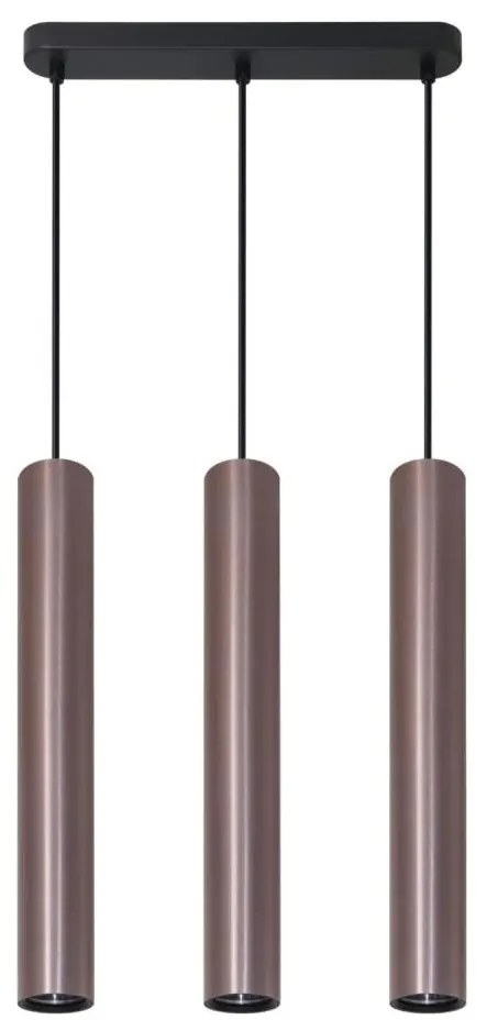 Csillár zsinóron LUNGOMARE 3xGU10/10W/230V króm