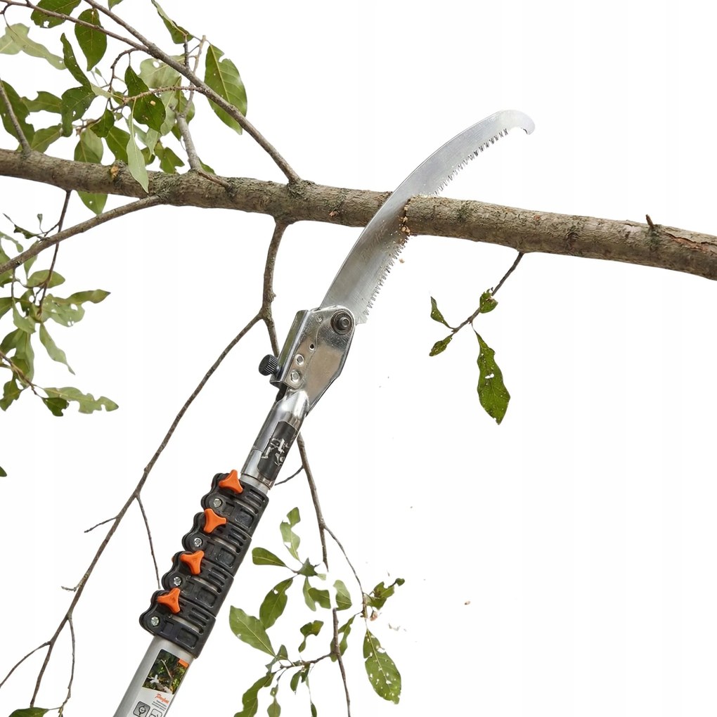 Összecsukható Kerti Fűrész V-series kampóval a teleszkópos Bradas nyélen