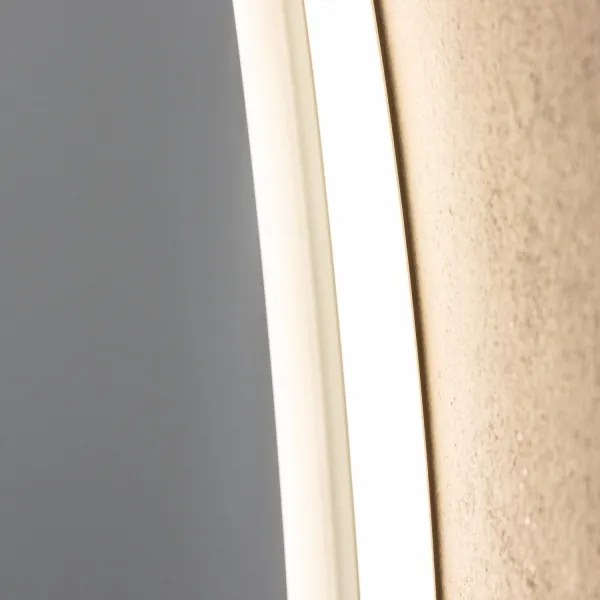 Brilagi-LED RGBW dimmelhető, páramentesítő fűtéssel, beépített LED háttérvilágítással rendelkező tükör CLARA PRO LED/18W/230V Ø 60 cm IP44