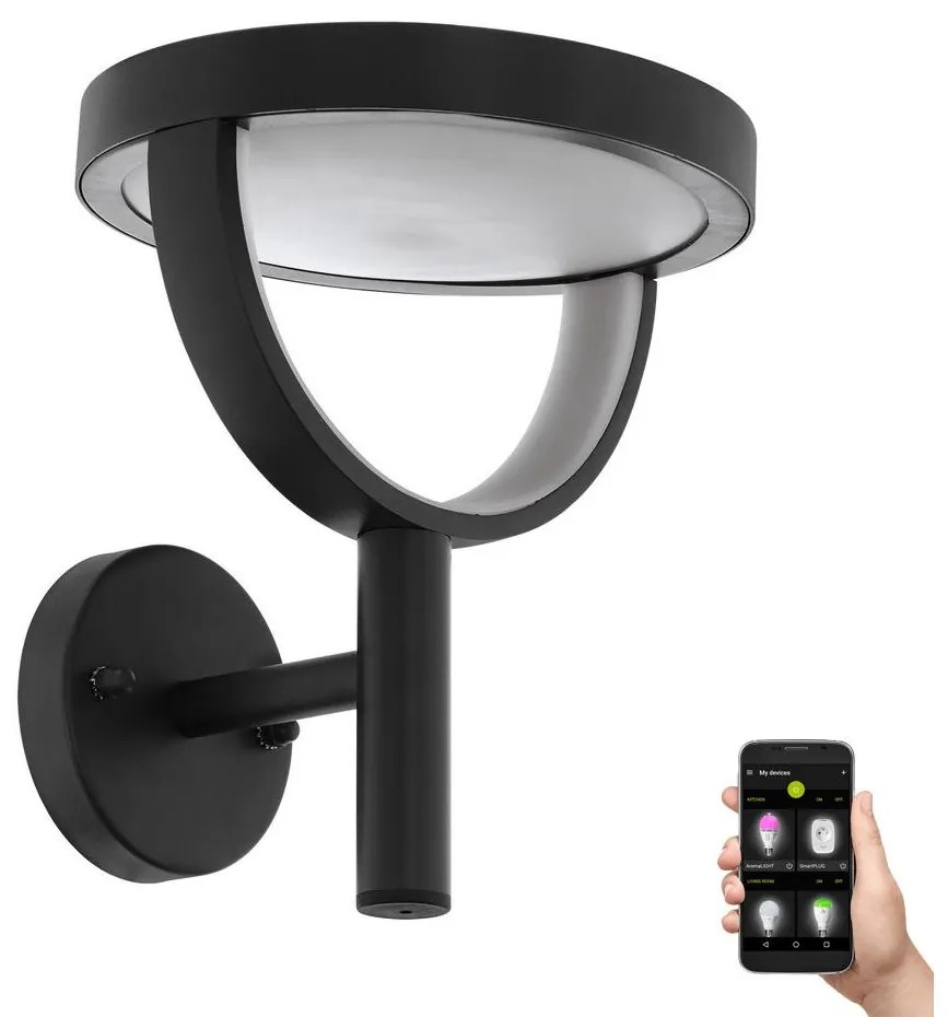 Eglo 98234 - LED kültéri fali lámpa FRANCARI-C LED/15W/230V IP44