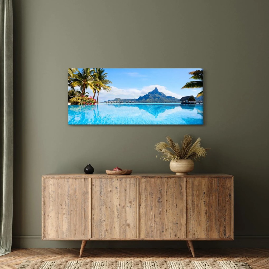 Kép - Pálmafák és strandok (120x50 cm)